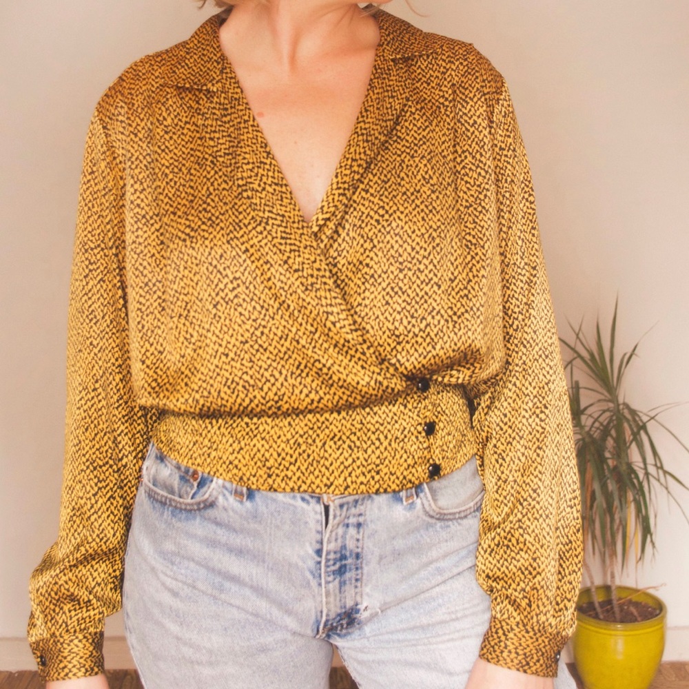 Liz Claiborne | Vintage Silky Shirt
